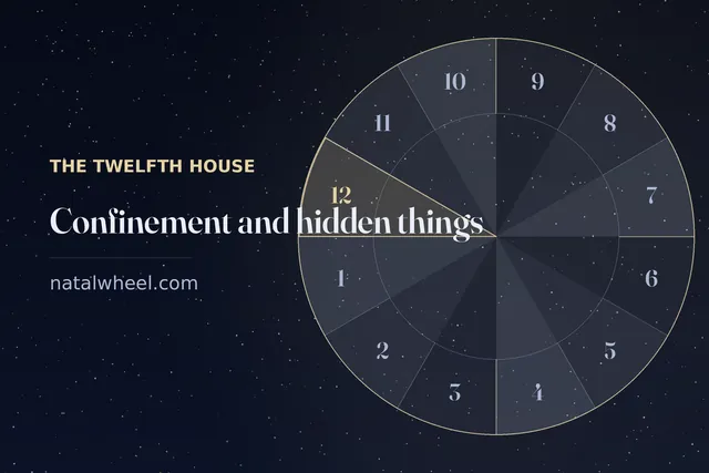 The twelfth house